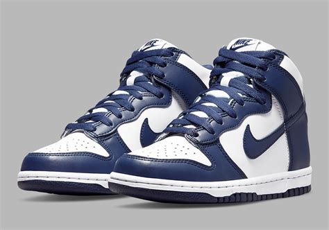 nike dunks high navy|nike dunk low photo blue.